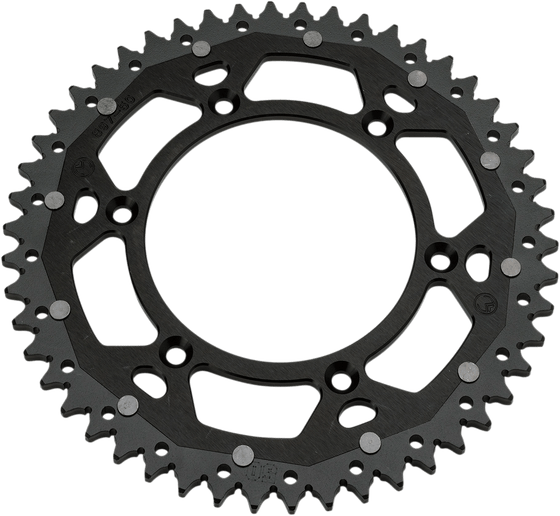 RR 430 (2015 - 2021) dual mse rear sprocket - 48 teeth, 520 pitch, black/natural | MOOSE RACING