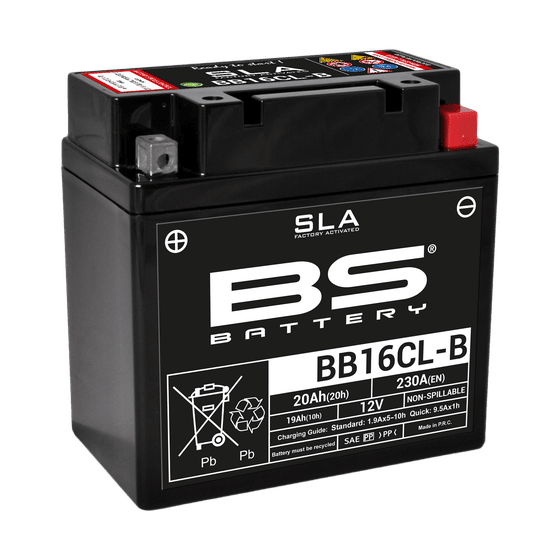 500 BUCK EXT (2005 - 2006) bb16cl-b sla 12v 230 a battery | BS BATTERY