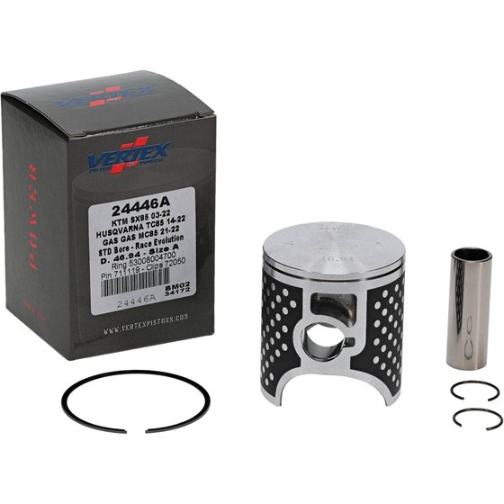 MC 85 (2021 - 2023) cast race piston kit | Vertex