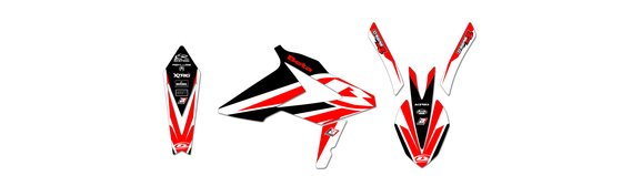 RR 350 (2017 - 2021) offroad graphic kit dr4 rr 18-19 | BLACKBIRD RACING