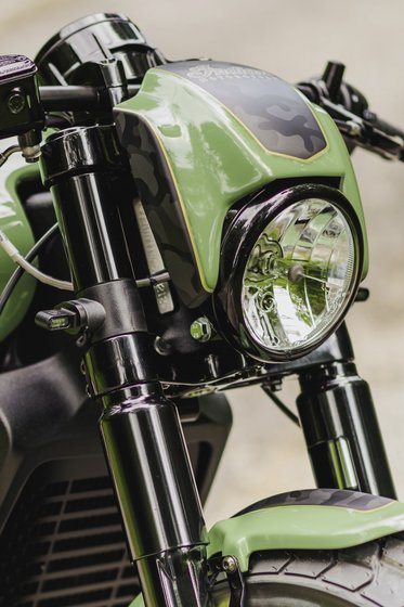 SCOUT BOBBER (2018 - 2022) nrs raw scout headlight | CULT WERK