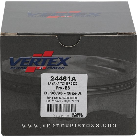 XEF 450 4T (2022 - 2023) forged big bore piston kit | Vertex