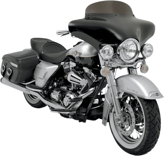 SCOUT (2015 - 2022) standard black batwing fairing windshield - 5" | MEMPHIS SHADES HD