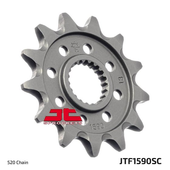 EC 250 2T (2011 - 2012) lightweight self-cleaning front sprocket | JT Sprockets