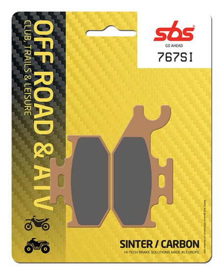 TRAXTER 650 (2003 - 2005) brakepads sintered offroad | SBS