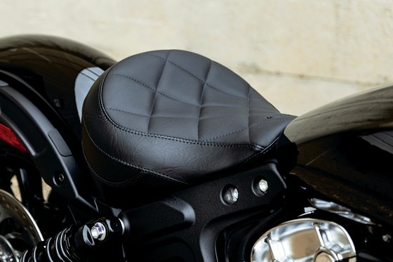 SCOUT TWENTY (2021 - 2022) solo black seat for scout bobber | MUSTANG