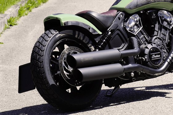 SCOUT BOBBER (2018 - 2022) bobber rear fender for scout in black | CULT WERK