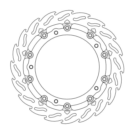 TRK 502 X (2020 - 2020) flame racing brake rotor | MOTO-MASTER