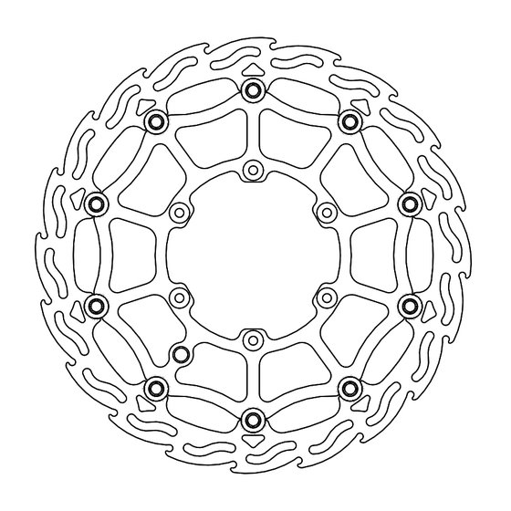 XC 300 (2018 - 2019) flame street brake rotor | MOTO-MASTER