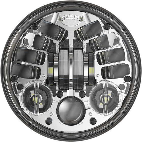 GUNNER (2015 - 2017) adaptive led headlight - chrome (5.75") | J.W. SPEAKER