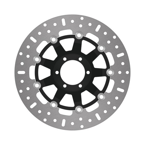 CHIEFTAIN LIMITED (2018 - 2022) stainless steel rotor disc with black centre hub | EBC