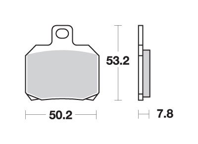 CITYSTAR 200 (2013 - 2016) brakepads carbon tech | SBS