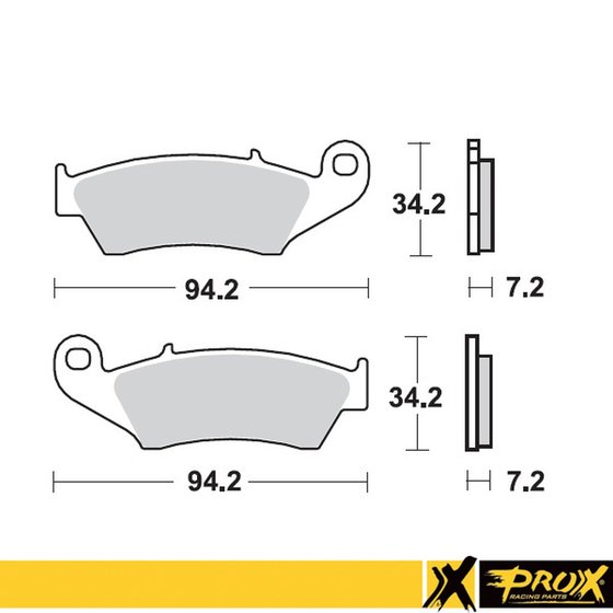 EC 450 F (2005 - 2015) front brake pad | ProX