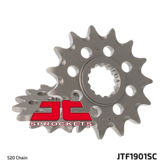 EC 300 2T (2021 - 2023) lightweight self-cleaning front sprocket | JT Sprockets