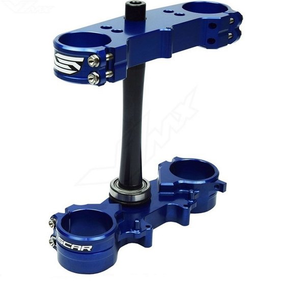 EC 300 2T (2021 - 2023) scar triple clamps - tc/fc 125-450 14-22 te/fe 125-501 14-23 offset:22mm blue co | SCAR