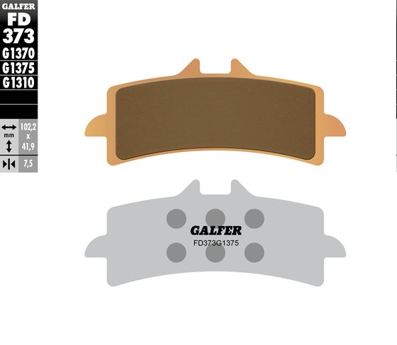 BRUTALE 1000 RR (2020 - 2022) sport sinter brake pad | GALFER