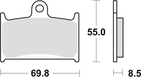 CHIEF CLASSIC (2014 - 2017) allround organic standard brake pad | TRW