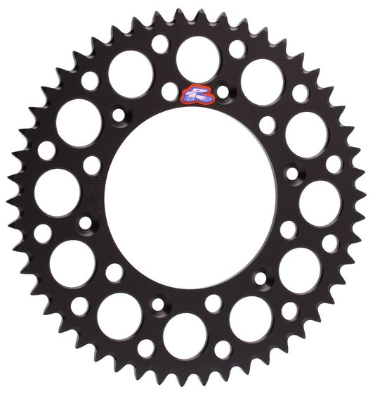 EX 250 2T (2022 - 2023) aluminum rear sprocket - 48 teeth, black | RENTHAL