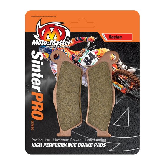 450F (2004 - 2021) sintered metal racing brake pads | MOTO-MASTER