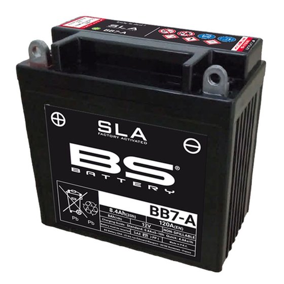 ELYSTAR 150 (2003 - 2007) bb7-a sla battery | BS BATTERY