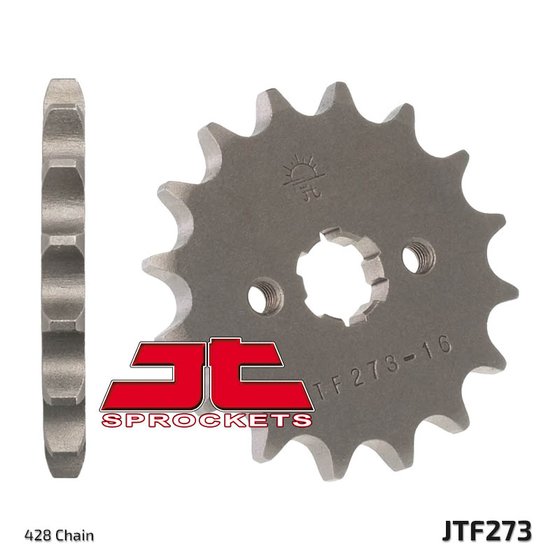 50 DY (2013 - 2022) steel front sprocket | JT Sprockets