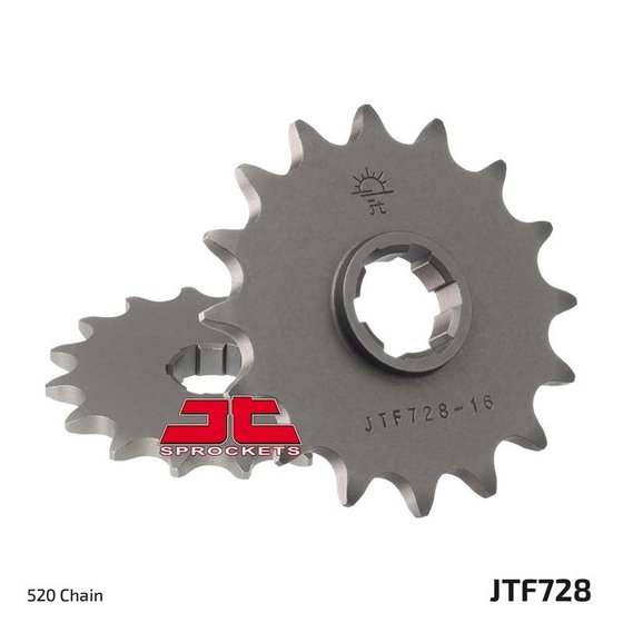 600 W16 TRAIL (1994 - 1997) steel front sprocket | JT Sprockets