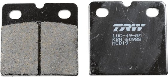 ETZ 251 (1989 - 1994) allround organic standard brake pad | TRW