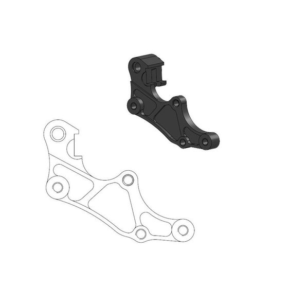 RR 390 (2015 - 2021) brake caliper relocation adapter | MOTO-MASTER