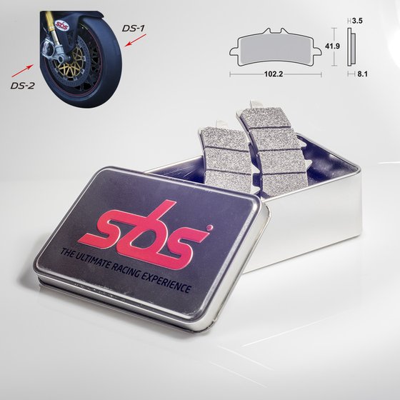 RUSH 1000 (2020 - 2020) sbs brakepads dual sinter | SBS