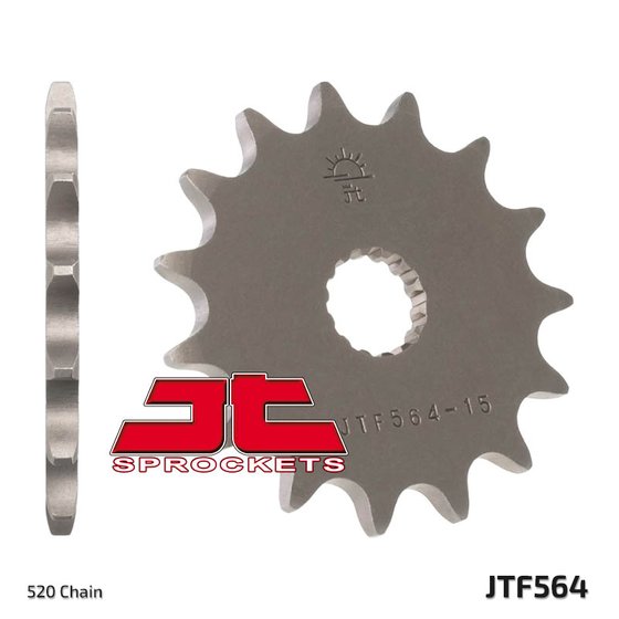 EC 125 RACING (2013 - 2015) steel front sprocket | JT Sprockets