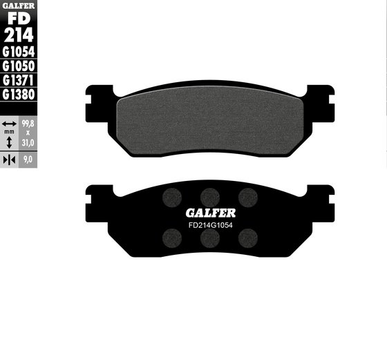 250 JUPITER (2002 - 2003) semi-metal brake pad | GALFER