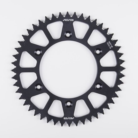 FX 450 (2010 - 2012) lightweight rear sprocket - 51 teeth, black aluminum | SUNSTAR SPROCKETS