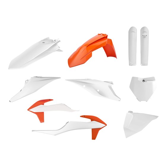 SE R 125 (2018 - 2018) complete kit or16/white | POLISPORT