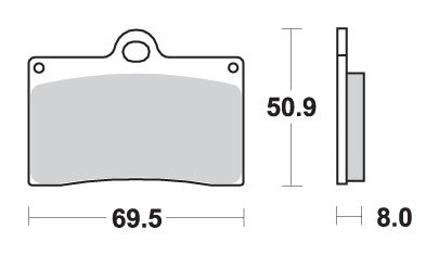 CHIEF ROADMASTER (2009 - 2013) brake pads | SBS