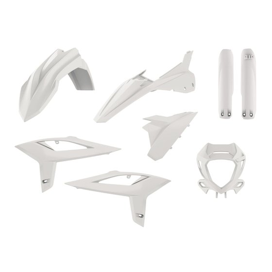 RR 350 (2020 - 2020) beta rr 2020 body kit - white | POLISPORT