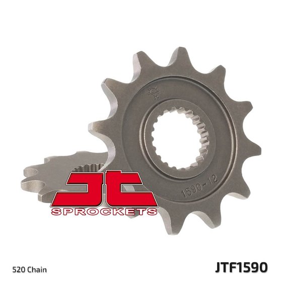 EC 250 2T (2011 - 2012) steel front sprocket | JT Sprockets