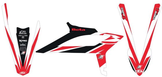 RR 50 MOTARD SPORT 2T (2020 - 2022) complete sticker set (decals) | BLACKBIRD