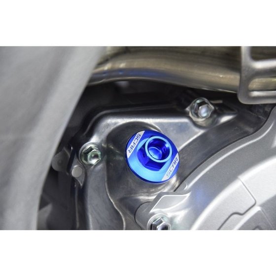 XX 125 2T (2021 - 2021) blue oil filler cap | SCAR