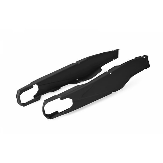 XC 250 2T (2018 - 2019) swingarm cover - black | POLISPORT