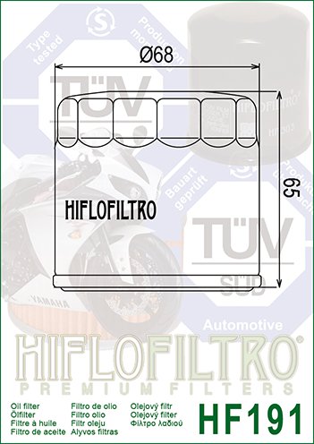 METROPOLIS 400 (2013 - 2018) alyvos filtras | Hiflofiltro