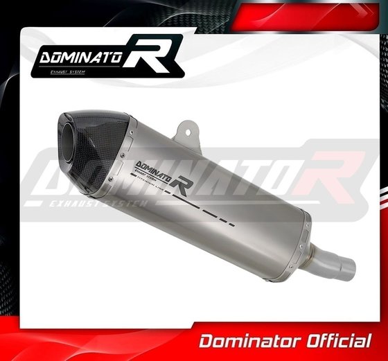 TRK 502 X (1970 - 2022) exhaust silencer muffler titanium hp7 | Dominator