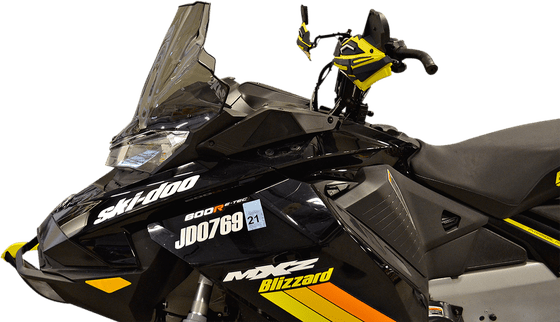 MXZ 600 (2019 - 2022) 14 colių žemas priekinis stiklas sniego motociklams | POWERMADD