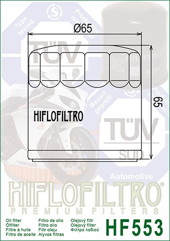 TNT 899 (2008 - 2015) alyvos filtras | Hiflofiltro