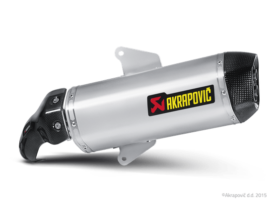 GP 800 (2008 - 2012) nerūdijančio plieno / anglies pluošto duslintuvas | AKRAPOVIC