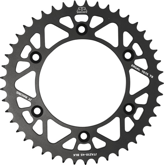 RR 200 (2021 - 2021) "racelite" aliuminio galinė lenktyninė žvaigždutė | JT Sprockets