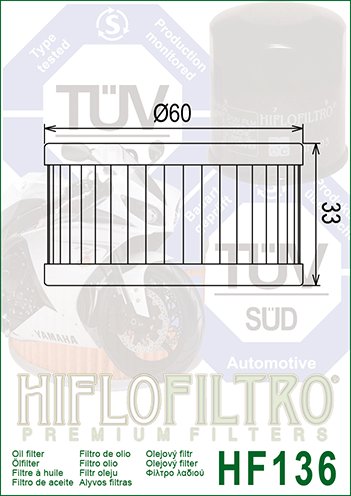 JONATHAN 350 (2001 - 2012) alyvos filtras | Hiflofiltro