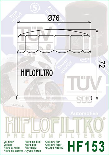 ELEFANT 750 (1993 - 1997) alyvos filtras | Hiflofiltro