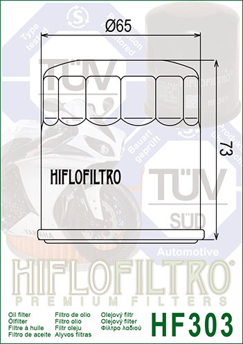 YB9 BELLARIA (1991 - 1999) "hiflo" alyvos filtras hf303c chromuotas | Hiflofiltro