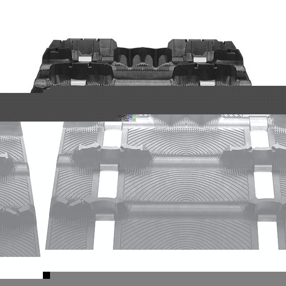 MXZ 1200 (2009 - 2017) kamufliažinė sniego motociklų vėžė - 15" x 120" ripsaw ii trail | CAMSO