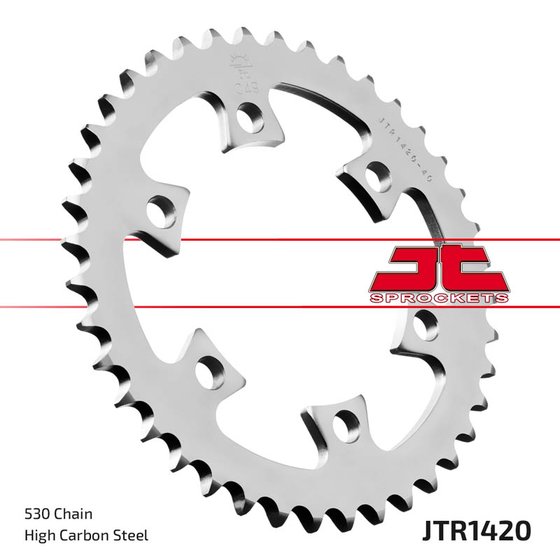 DS 650 (2000 - 2003) plieninė galinė žvaigždutė | JT Sprockets